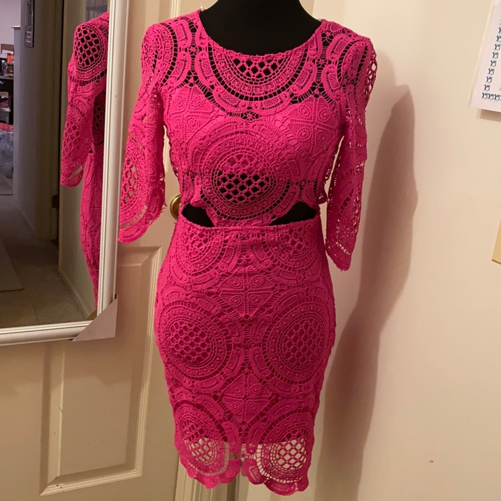 Lace beautiful dress